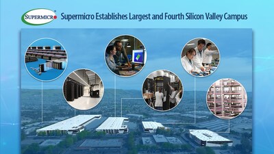 Supermicro Adds Largest Silicon Valley Campus – New DCBBS Facility to Advance the Delivery of Next-Generation AI Data Centers